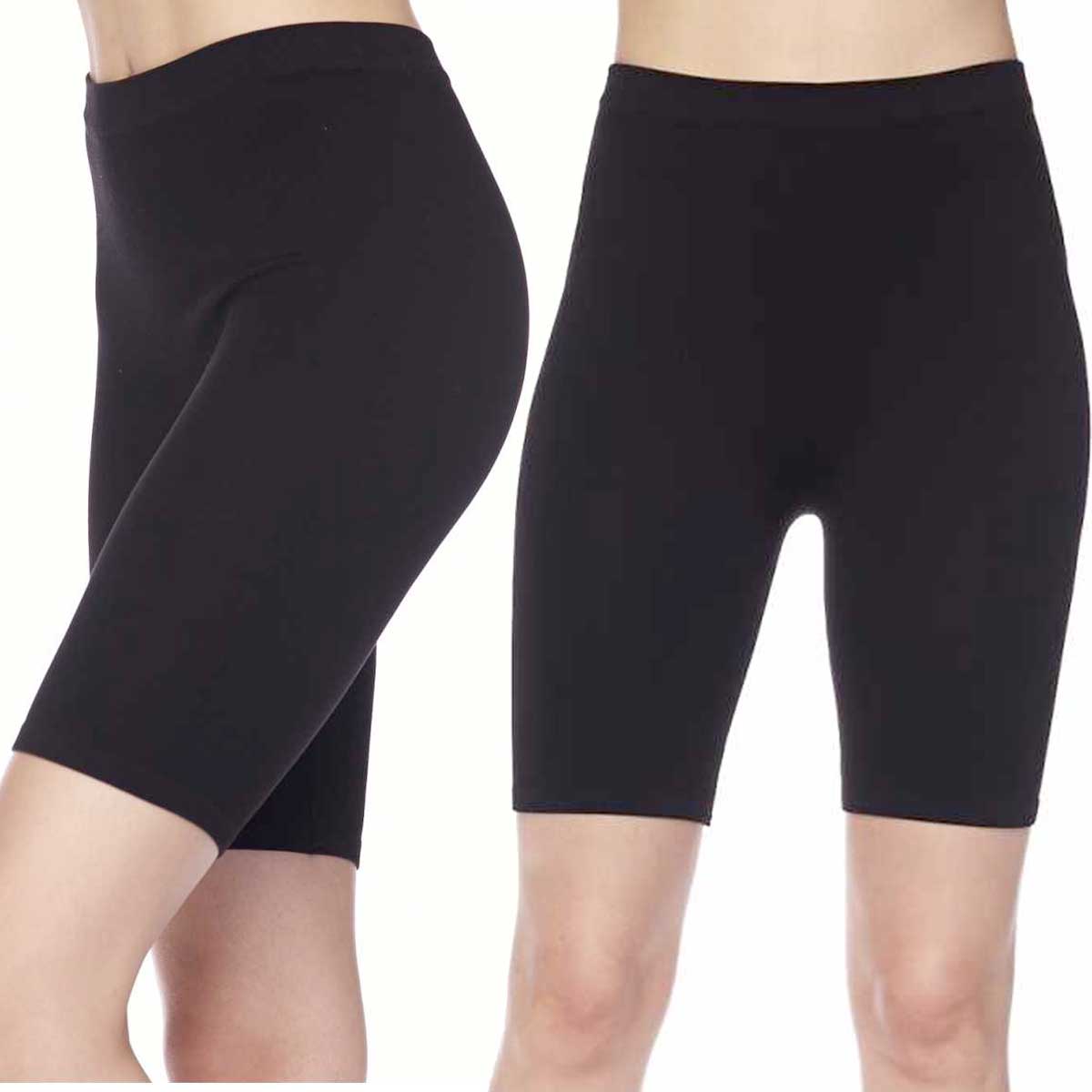 2715 Seamless Activewear Shorts  - Seamless Shorts (Ribbed Control) 15'' Fits Medium to Large